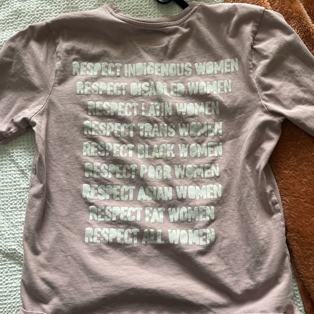 CHNGE respect women tee shirt - Picture 2 of 2
